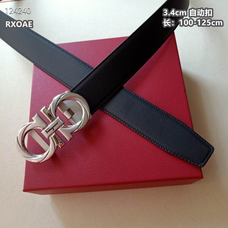 Ferragamo belt 34mmX100-125cm 8L (75)