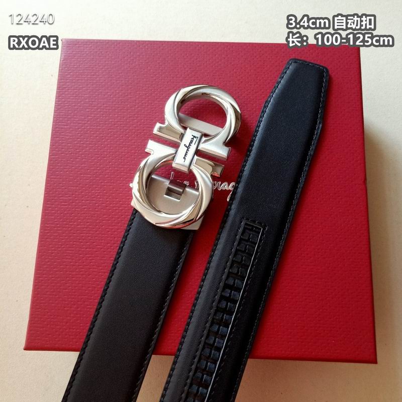 Ferragamo belt 34mmX100-125cm 8L (76)