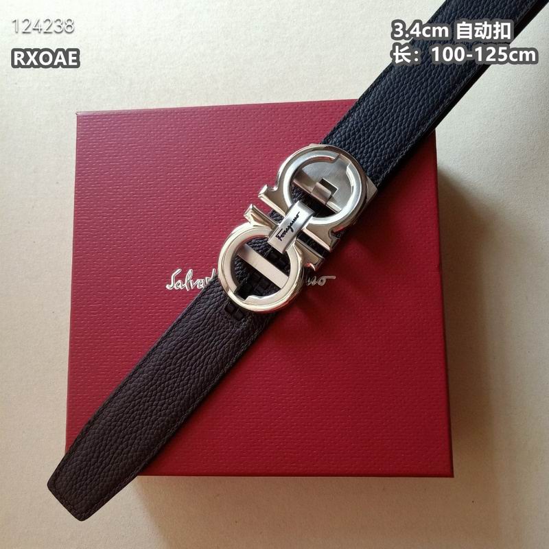 Ferragamo belt 34mmX100-125cm 8L (83)