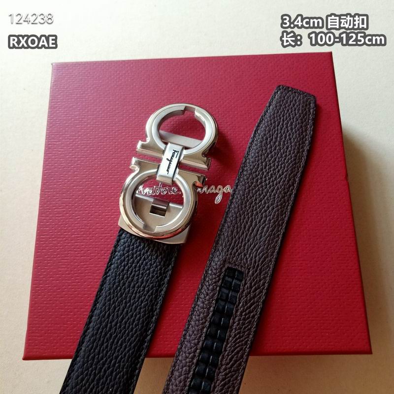 Ferragamo belt 34mmX100-125cm 8L (84)