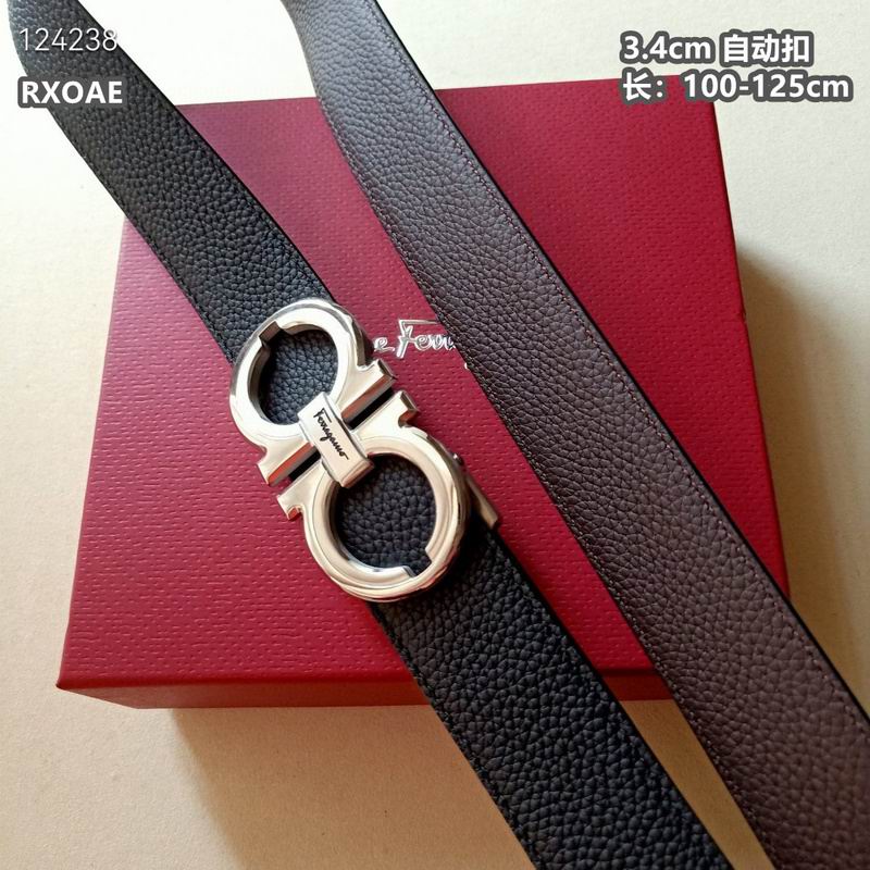 Ferragamo belt 34mmX100-125cm 8L (85)