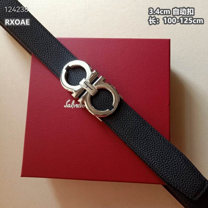 Ferragamo belt 34mmX100-125cm 8L (86)