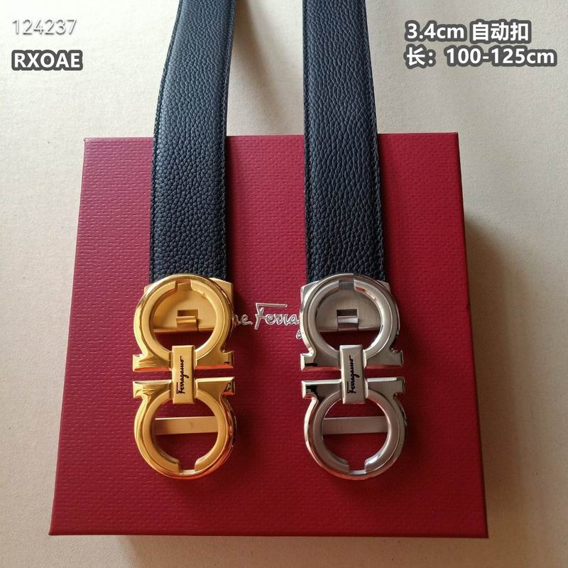 Ferragamo belt 34mmX100-125cm 8L (87)