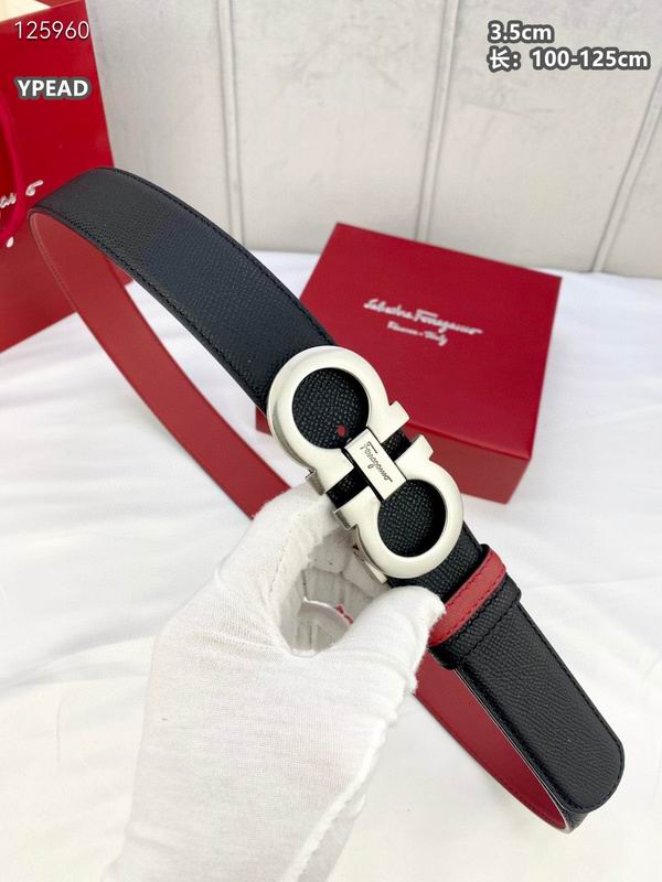 Ferragamo belt 35mmX100-125cm 8L (100)