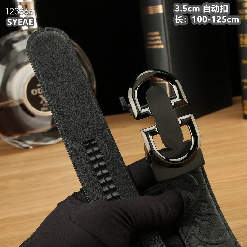 Ferragamo belt 35mmX100-125cm 8L (106)