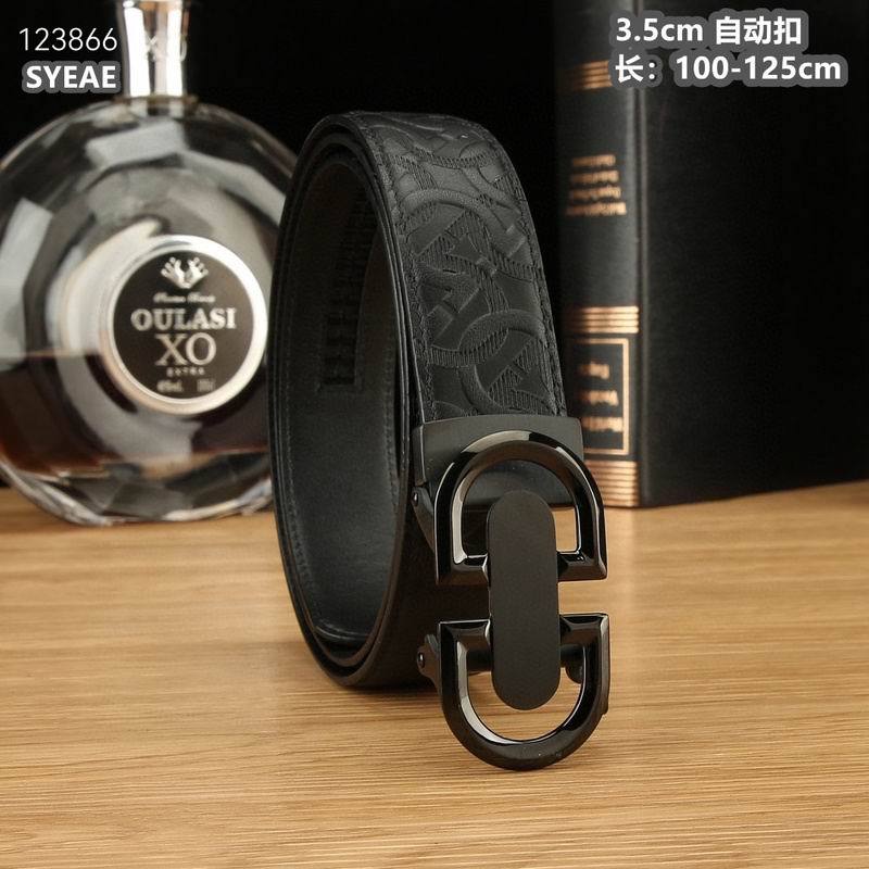 Ferragamo belt 35mmX100-125cm 8L (108)