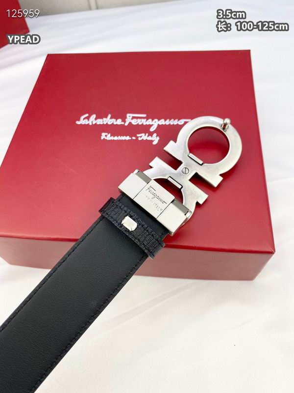 Ferragamo belt 35mmX100-125cm 8L (108)