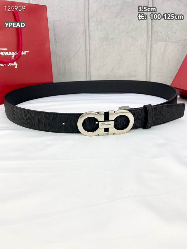 Ferragamo belt 35mmX100-125cm 8L (112)