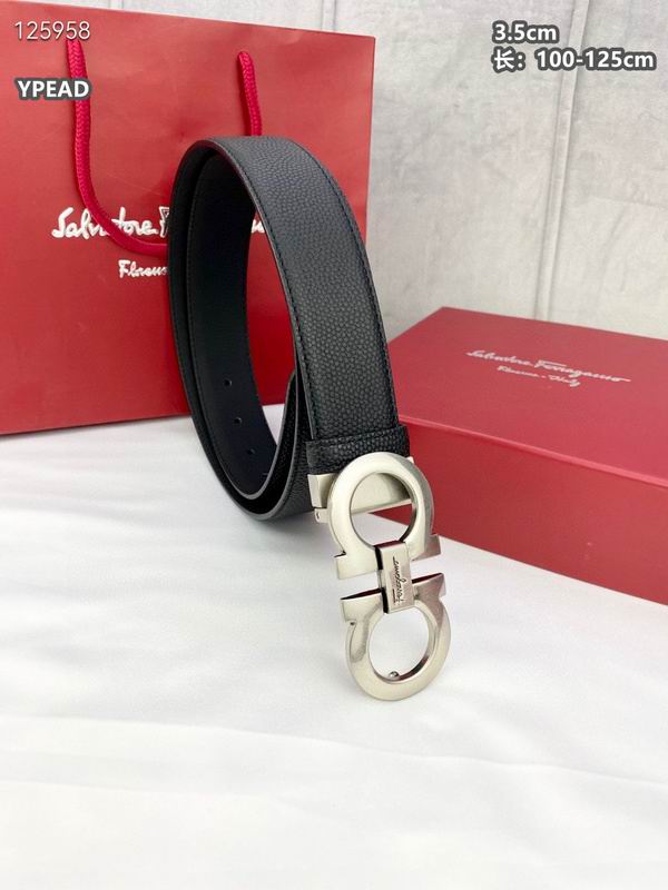 Ferragamo belt 35mmX100-125cm 8L (115)