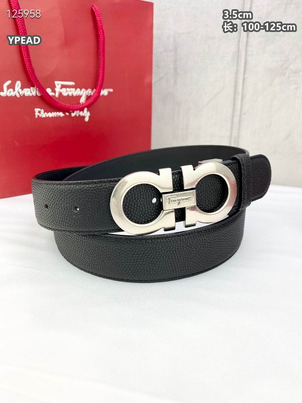 Ferragamo belt 35mmX100-125cm 8L (116)