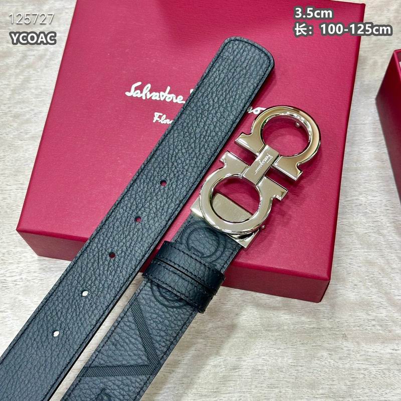 Ferragamo belt 35mmX100-125cm 8L (129)