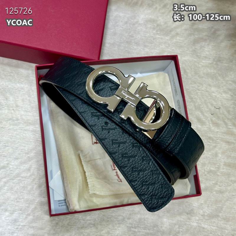Ferragamo belt 35mmX100-125cm 8L (136)