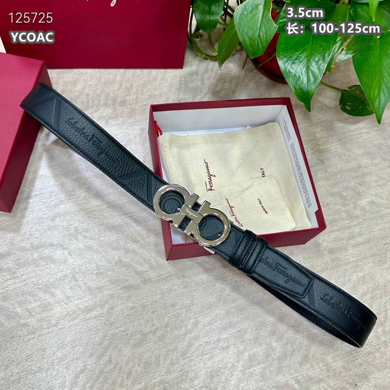 Ferragamo belt 35mmX100-125cm 8L (138)