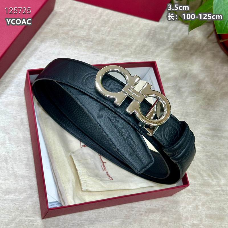 Ferragamo belt 35mmX100-125cm 8L (140)