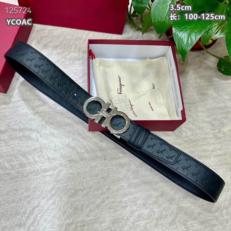 Ferragamo belt 35mmX100-125cm 8L (142)