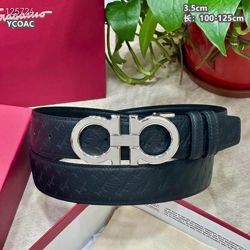 Ferragamo belt 35mmX100-125cm 8L (143)