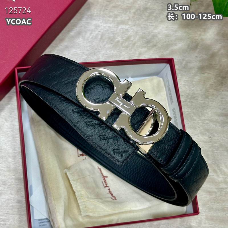 Ferragamo belt 35mmX100-125cm 8L (144)