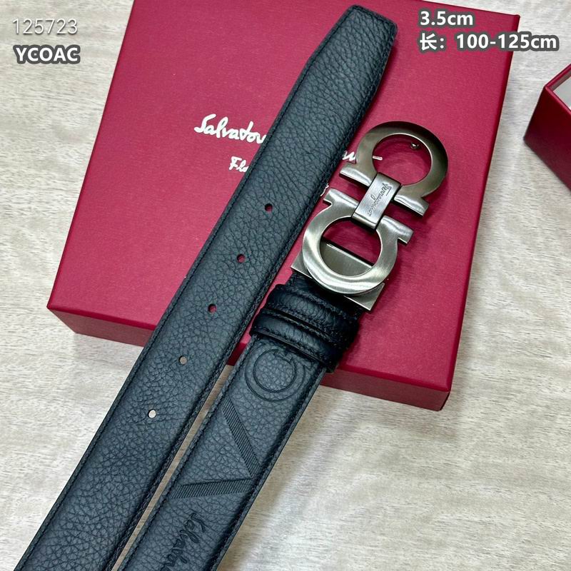 Ferragamo belt 35mmX100-125cm 8L (145)
