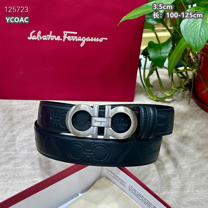 Ferragamo belt 35mmX100-125cm 8L (147)