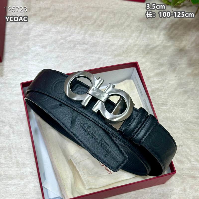 Ferragamo belt 35mmX100-125cm 8L (148)