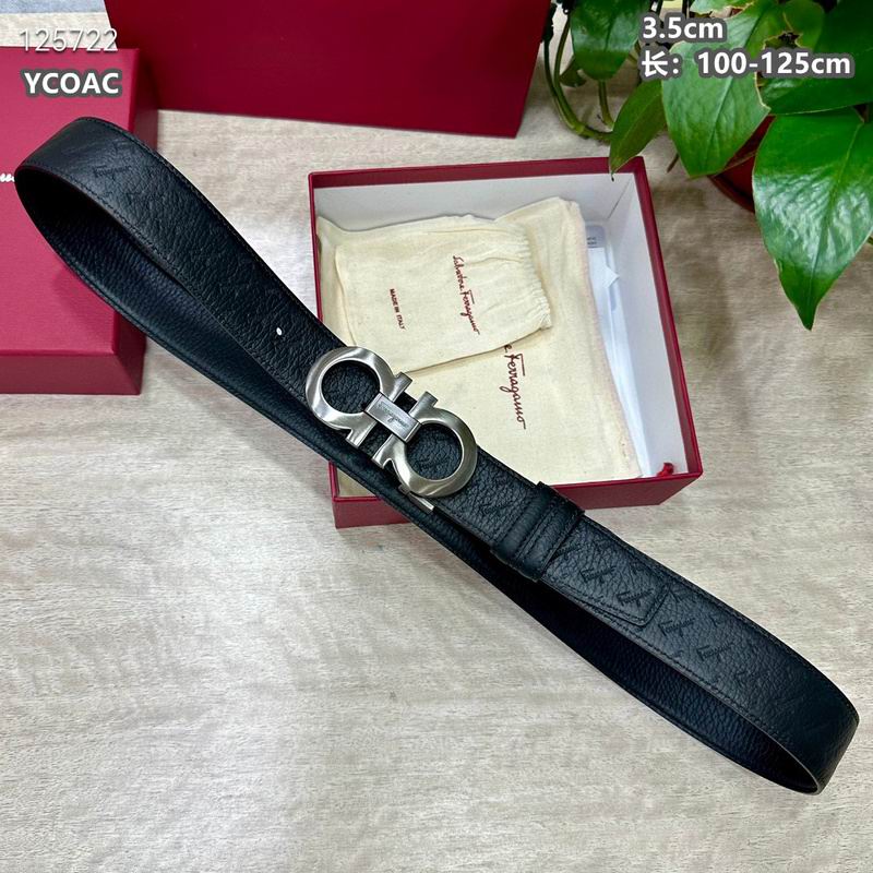 Ferragamo belt 35mmX100-125cm 8L (150)