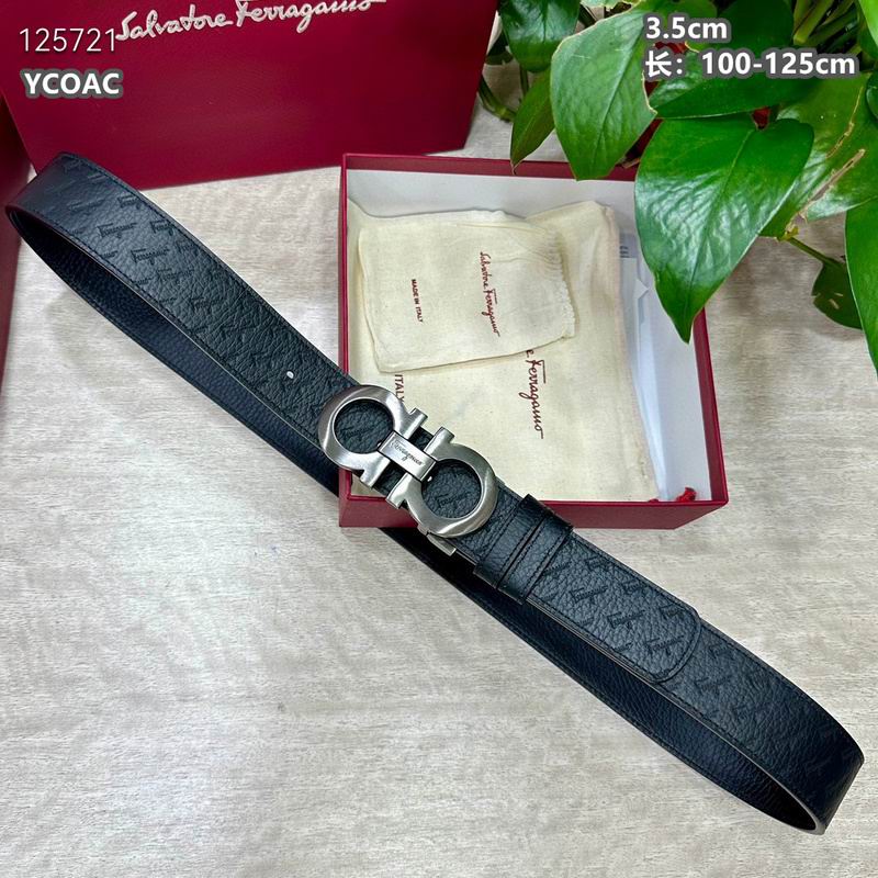 Ferragamo belt 35mmX100-125cm 8L (154)