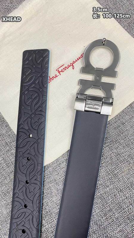 Ferragamo belt 35mmX100-125cm 8L (161)
