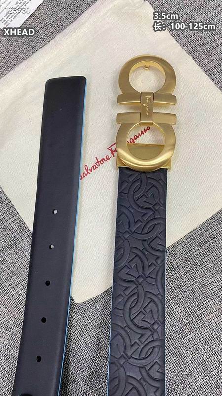 Ferragamo belt 35mmX100-125cm 8L (164)