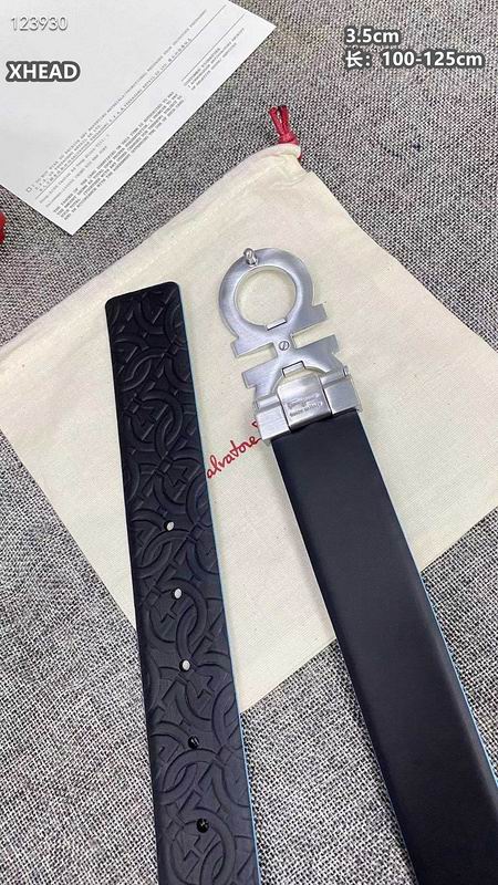 Ferragamo belt 35mmX100-125cm 8L (167)