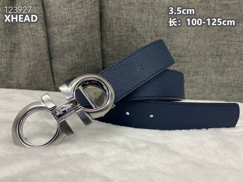 Ferragamo belt 35mmX100-125cm 8L (171)