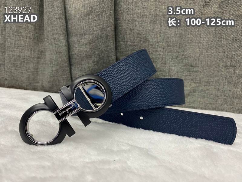 Ferragamo belt 35mmX100-125cm 8L (172)