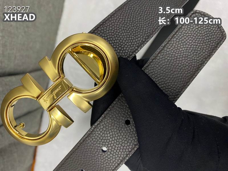 Ferragamo belt 35mmX100-125cm 8L (175)