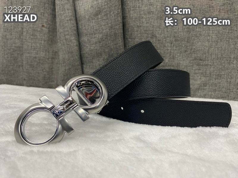 Ferragamo belt 35mmX100-125cm 8L (176)