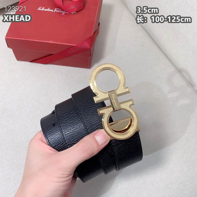 Ferragamo belt 35mmX100-125cm 8L (180)