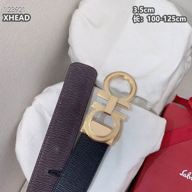 Ferragamo belt 35mmX100-125cm 8L (181)