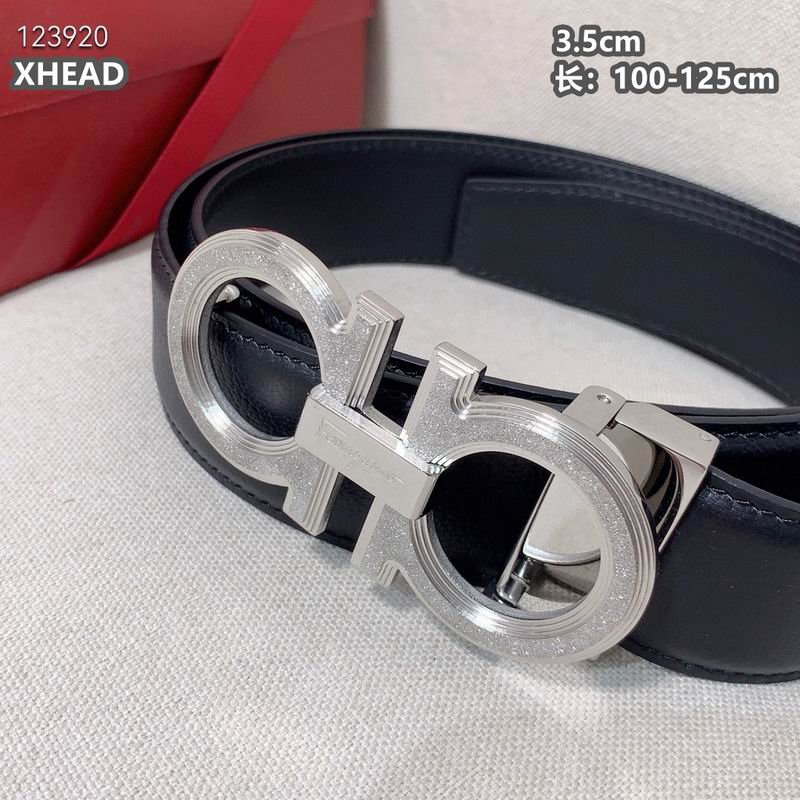 Ferragamo belt 35mmX100-125cm 8L (185)