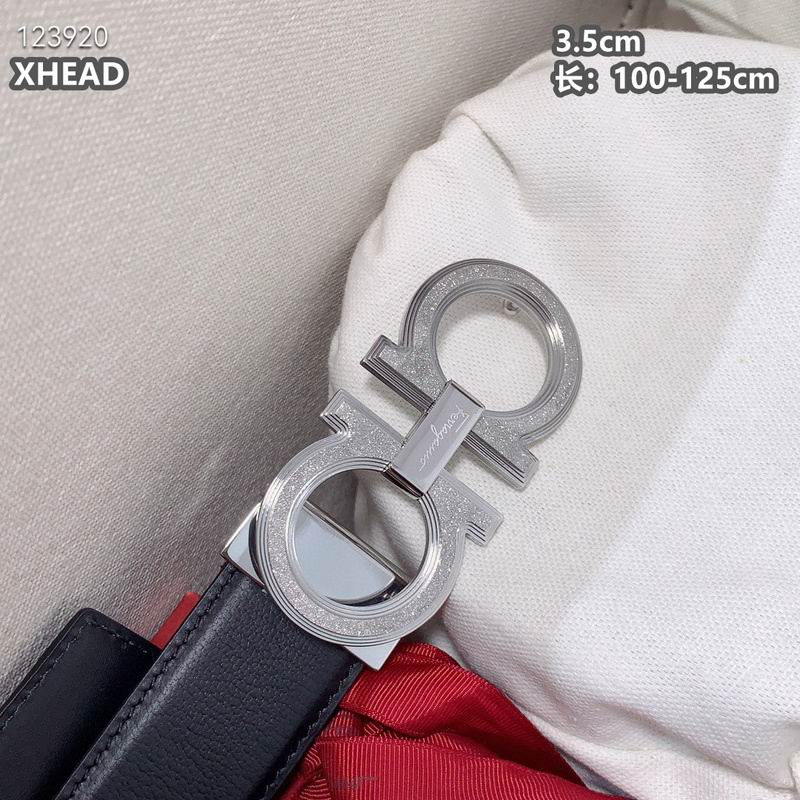 Ferragamo belt 35mmX100-125cm 8L (187)
