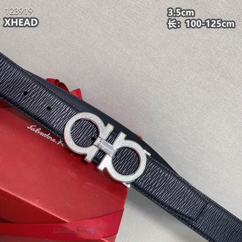 Ferragamo belt 35mmX100-125cm 8L (188)