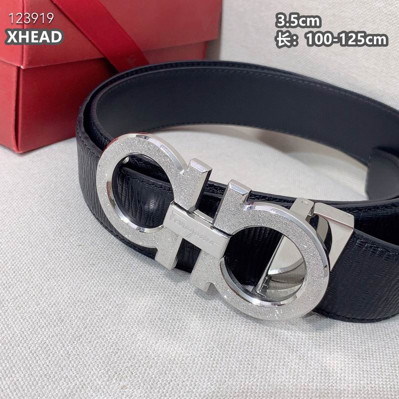 Ferragamo belt 35mmX100-125cm 8L (189)