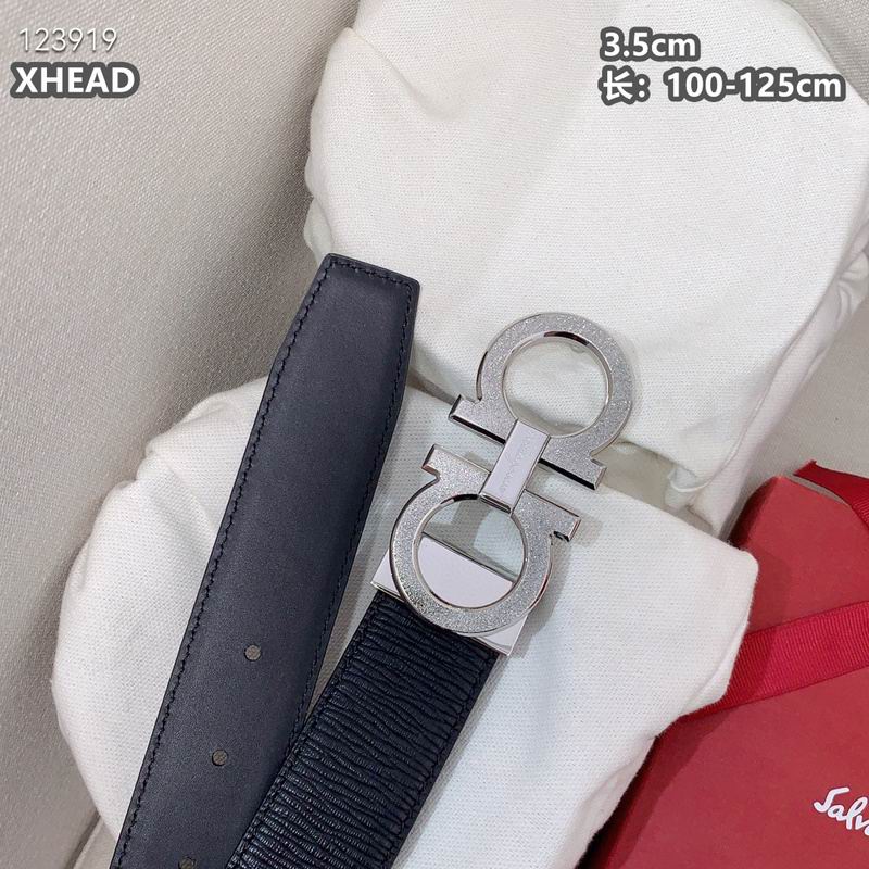 Ferragamo belt 35mmX100-125cm 8L (190)