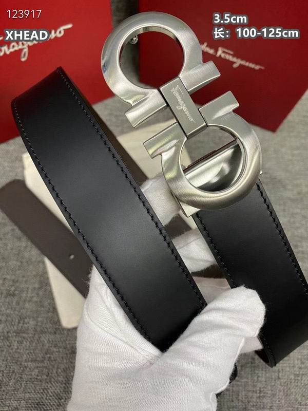 Ferragamo belt 35mmX100-125cm 8L (199)