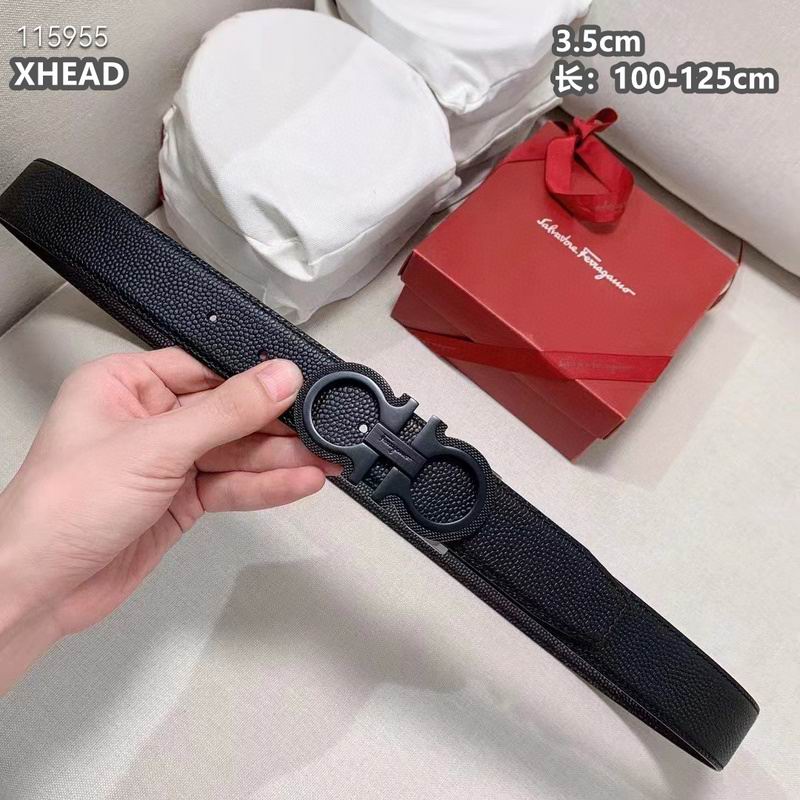 Ferragamo belt 35mmX100-125cm 8L (200)