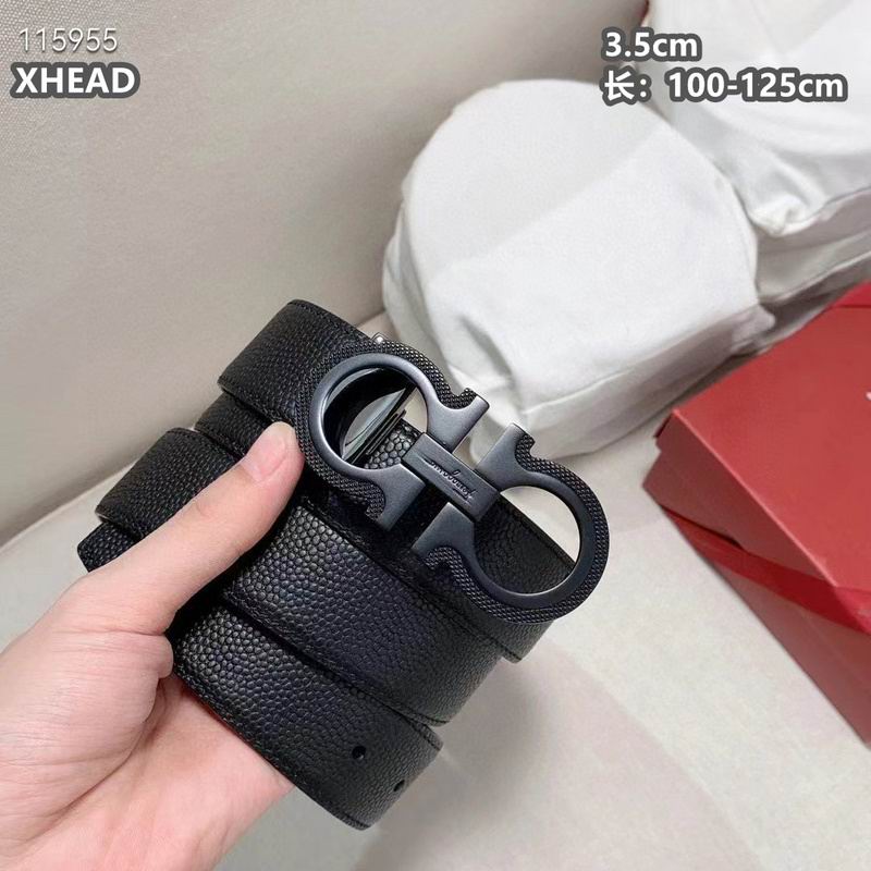 Ferragamo belt 35mmX100-125cm 8L (204)