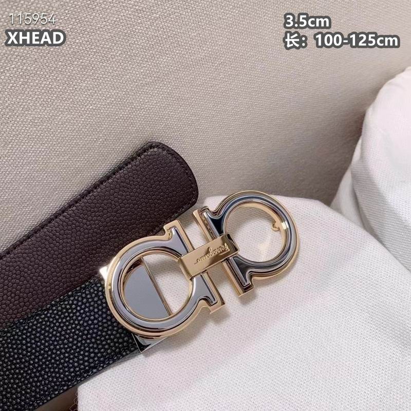 Ferragamo belt 35mmX100-125cm 8L (208)