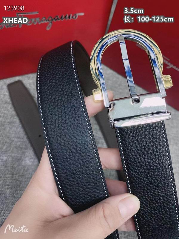 Ferragamo belt 35mmX100-125cm 8L (213)
