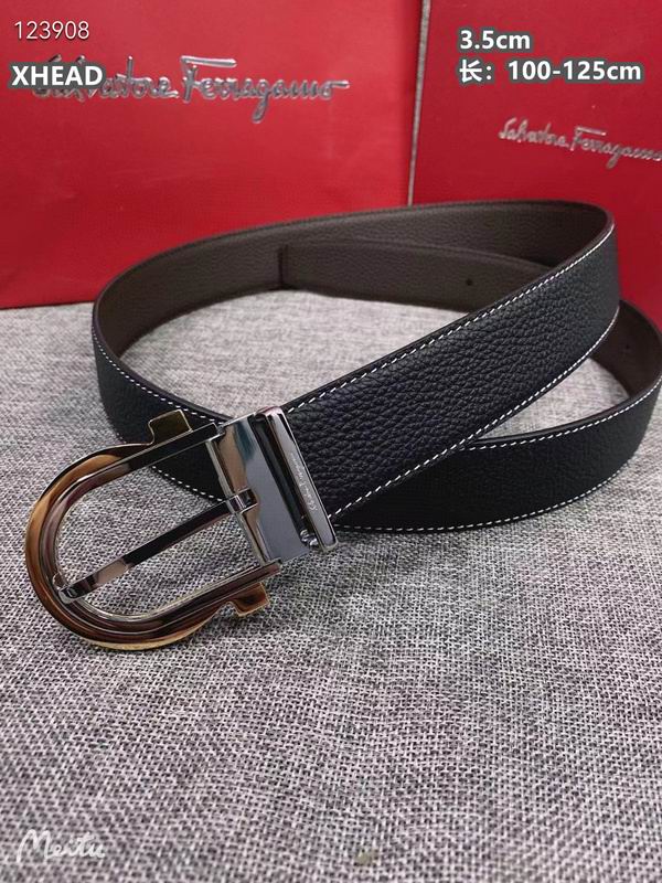 Ferragamo belt 35mmX100-125cm 8L (214)