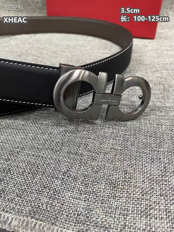 Ferragamo belt 35mmX100-125cm 8L (219)