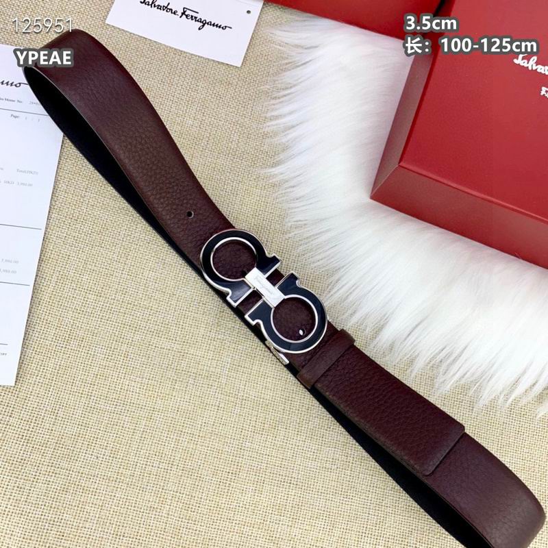 Ferragamo belt 35mmX100-125cm 8L (22)