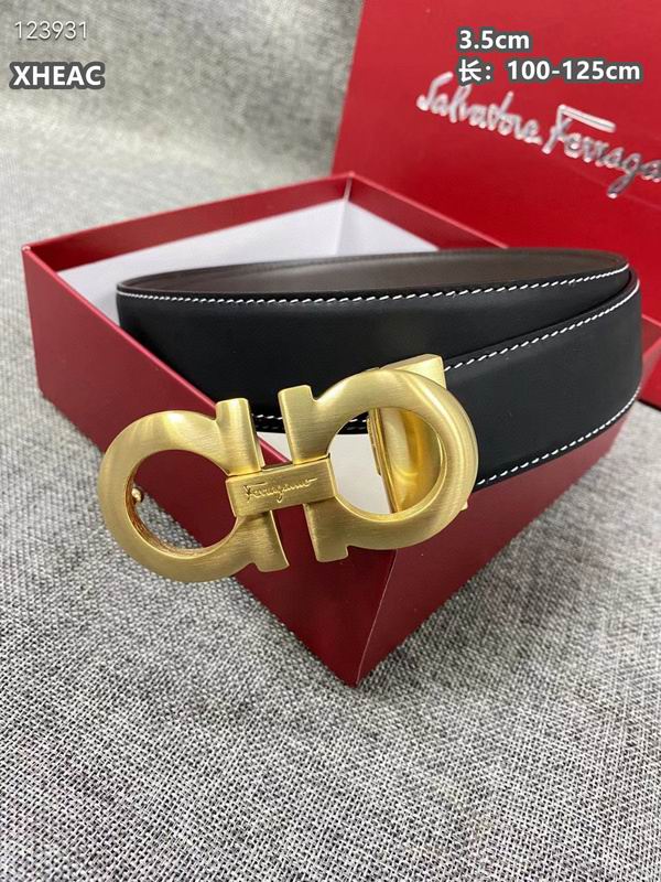 Ferragamo belt 35mmX100-125cm 8L (223)