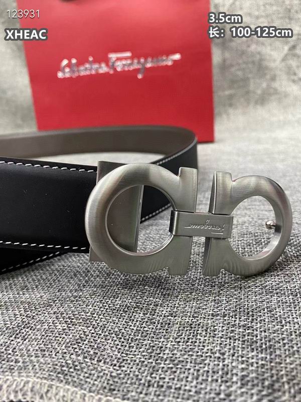 Ferragamo belt 35mmX100-125cm 8L (225)